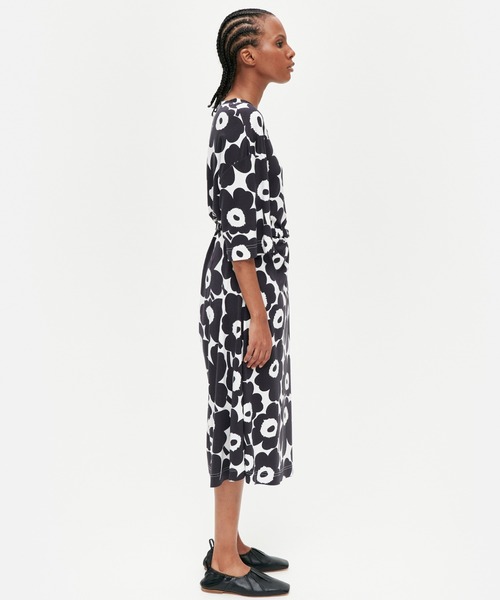 marimekko Unikko Clarfe dress M ワンピース marimekko（マリメッコ）の「Unikko / Clarfe dress（ワンピース