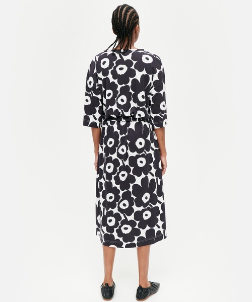 marimekko Unikko Clarfe dress M ワンピース marimekko（マリメッコ）の「Unikko / Clarfe dress（ワンピース