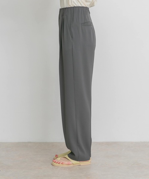 KBF（ケイビーエフ）の「イージースラックス（その他パンツ・レディース・チャコールグレー/オフホワイト・ONE）」の16枚目の写真