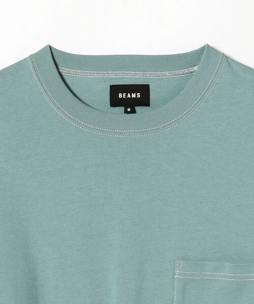 BEAMS(ビームス)の「BEAMS / ステッチ ルーズフィット Tシャツ(Tシャツ/カットソー・メンズ・グリーン系その他4/レッド系その他6・SMALL/MEDIUM/LARGE/X-LARGE)」の16枚目の写真