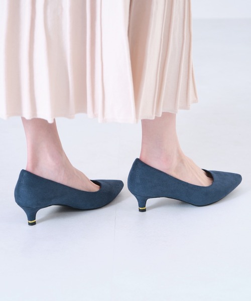 ORiental TRaffic（オリエンタルトラフィック）の「跳べるパンプス メタリックラインヒール R-3206（パンプス・レディース・ブラック/ネイビー/レッド/ベージュ/ピンク/ブラック×ブラック・33/34/35/37/38/40/42/43/36/39/41）」の20枚目の写真