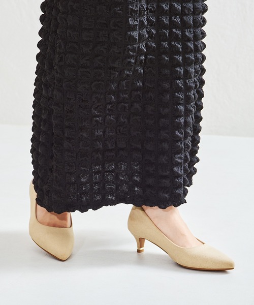 ORiental TRaffic（オリエンタルトラフィック）の「跳べるパンプス メタリックラインヒール R-3206（パンプス・レディース・ブラック/ネイビー/レッド/ベージュ/ピンク/ブラック×ブラック・33/34/35/37/38/40/42/43/36/39/41）」の22枚目の写真