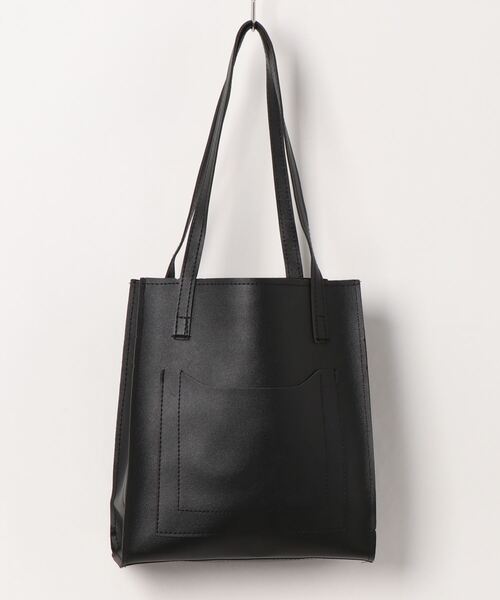 apres jour mignon(アプレジュールミニョン)の「【apresjour mignon×ARIAZ】シンプルトートバッグ(トートバッグ・レディース・ブラック・ONESIZE)」の2枚目の写真