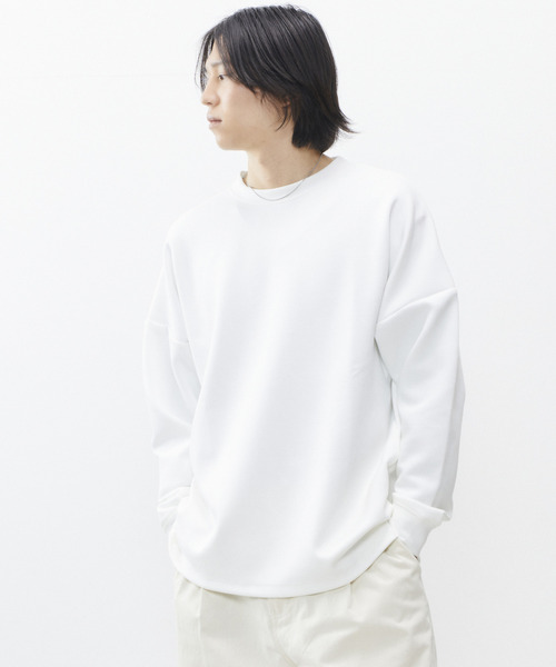 MASTER FRAME（マスターフレーム ）の「MASTER FRAME ライトダンボールクルーネックプルオーバー（Tシャツ/カットソー・メンズ・ミント/ホワイト/グレイッシュベージュ/ブルー・M/L）」の10枚目の写真