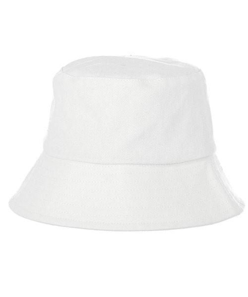 ANAP(アナップ)の「シンプルバケットハット(ハット・レディース・ホワイト/ブラック・FREE)」の6枚目の写真