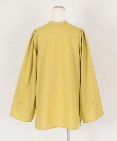 titivate（ティティベイト）の「前後2way袖ﾘﾎﾞﾝﾌﾞﾗｳｽ（シャツ/ブラウス・レディース・イエロー/ブラック/オフホワイト・M）」の19枚目の写真