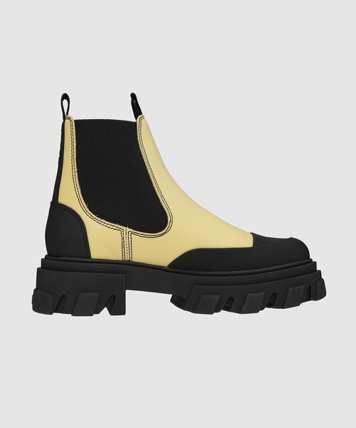 GANNI（ガニー）の「Cleated（ブーツ・レディース・イエロー系その他・38/39/36/37/35）」の2枚目の写真