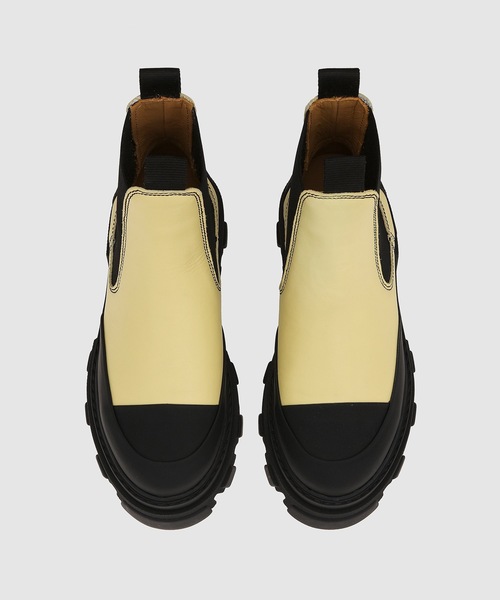GANNI（ガニー）の「Cleated（ブーツ・レディース・イエロー系その他・38/39/36/37/35）」の5枚目の写真
