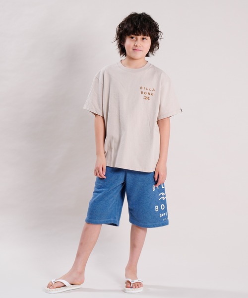 BILLABONG（ビラボン）の「BILLABONG/ビラボン キッズ ロゴTシャツ BC015-201（Tシャツ/カットソー・キッズ・ホワイト/ベージュ/ブラック・140cm/150cm/160cm/130cm）」の7枚目の写真