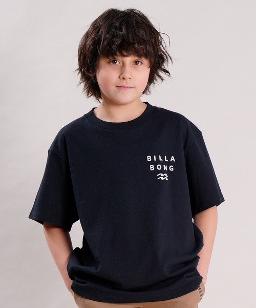 BILLABONG（ビラボン）の「BILLABONG/ビラボン キッズ ロゴTシャツ BC015-201（Tシャツ/カットソー・キッズ・ホワイト/ベージュ/ブラック・140cm/150cm/160cm/130cm）」の11枚目の写真