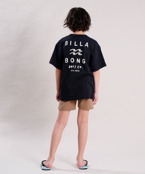 BILLABONG（ビラボン）の「BILLABONG/ビラボン キッズ ロゴTシャツ BC015-201（Tシャツ/カットソー・キッズ・ホワイト/ベージュ/ブラック・140cm/150cm/160cm/130cm）」の9枚目の写真