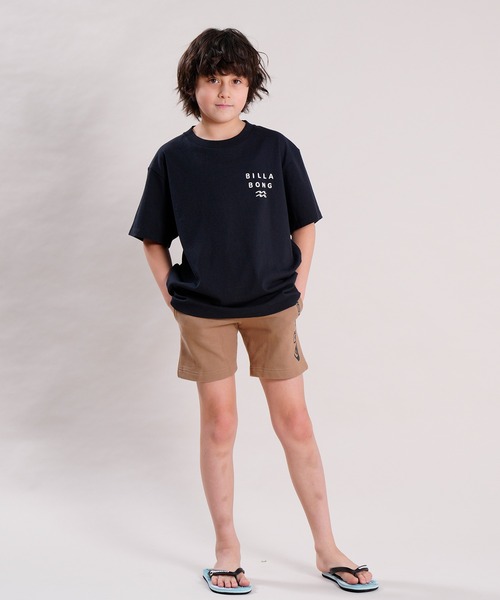 BILLABONG（ビラボン）の「BILLABONG/ビラボン キッズ ロゴTシャツ BC015-201（Tシャツ/カットソー・キッズ・ホワイト/ベージュ/ブラック・140cm/150cm/160cm/130cm）」の8枚目の写真