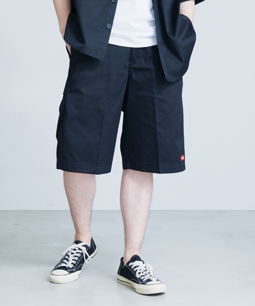 Dickies(ディッキーズ)の「【Dickies/ディッキーズ】 WORK SHORT PANTS ワークショーツ ショートパンツ ハーフパンツ(その他パンツ・メンズ・グリーン/ベージュ/アイボリー/ブラック・X-LARGE/MEDIUM/LARGE)」の2枚目の写真