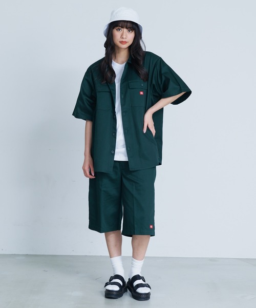Dickies(ディッキーズ)の「【Dickies/ディッキーズ】 WORK SHORT PANTS ワークショーツ ショートパンツ ハーフパンツ(その他パンツ・メンズ・グリーン/ベージュ/アイボリー/ブラック・X-LARGE/MEDIUM/LARGE)」の17枚目の写真