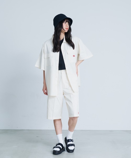 Dickies(ディッキーズ)の「【Dickies/ディッキーズ】 WORK SHORT PANTS ワークショーツ ショートパンツ ハーフパンツ(その他パンツ・メンズ・グリーン/ベージュ/アイボリー/ブラック・X-LARGE/MEDIUM/LARGE)」の7枚目の写真