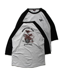 WHEEL RIDE Raglan Tee ラグラン バックプリント