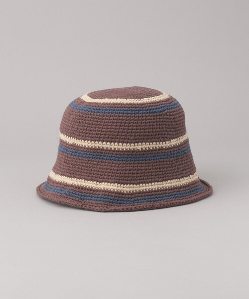 FREAK'S STORE(フリークスストア)の「cie/シー crochet line hat/クロシェラインハット(ハット・レディース・オフホワイト/ブラウン/ピンク・ONE SIZE)」の9枚目の写真