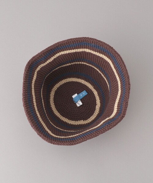 FREAK'S STORE(フリークスストア)の「cie/シー crochet line hat/クロシェラインハット(ハット・レディース・オフホワイト/ブラウン/ピンク・ONE SIZE)」の6枚目の写真