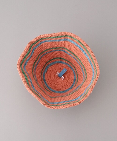 FREAK'S STORE(フリークスストア)の「cie/シー crochet line hat/クロシェラインハット(ハット・レディース・オフホワイト/ブラウン/ピンク・ONE SIZE)」の5枚目の写真
