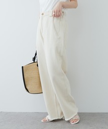 PUAL CE CIN | ルーズカツラギＪＡＰＡＮデニムパンツ(デニムパンツ)