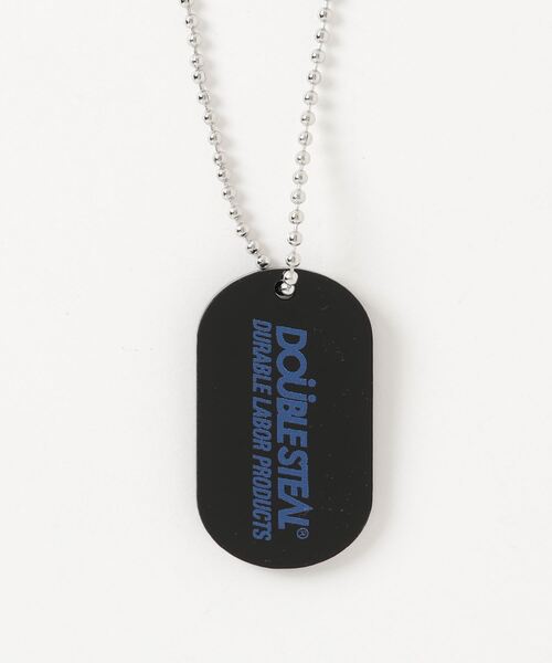DOUBLE STEAL(ダブルスティール)の「Acrylic Dogtag Necklace(ネックレス・メンズ・ホワイト系その他3/ホワイト系その他4/ブラック系その他/ブラック系その他3/ブラック系その他2/ブラック系その他4/ホワイト系その他2/ホワイト系その他・FREE)」の8枚目の写真