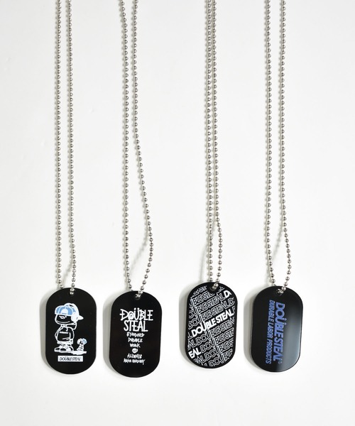 DOUBLE STEAL(ダブルスティール)の「Acrylic Dogtag Necklace(ネックレス・メンズ・ホワイト系その他3/ホワイト系その他4/ブラック系その他/ブラック系その他3/ブラック系その他2/ブラック系その他4/ホワイト系その他2/ホワイト系その他・FREE)」の12枚目の写真