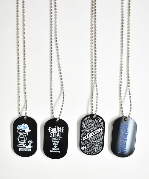 DOUBLE STEAL(ダブルスティール)の「Acrylic Dogtag Necklace(ネックレス・メンズ・ホワイト系その他3/ホワイト系その他4/ブラック系その他/ブラック系その他3/ブラック系その他2/ブラック系その他4/ホワイト系その他2/ホワイト系その他・FREE)」の13枚目の写真