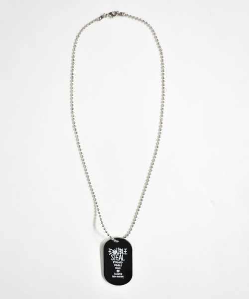 DOUBLE STEAL(ダブルスティール)の「Acrylic Dogtag Necklace(ネックレス・メンズ・ホワイト系その他3/ホワイト系その他4/ブラック系その他/ブラック系その他3/ブラック系その他2/ブラック系その他4/ホワイト系その他2/ホワイト系その他・FREE)」の15枚目の写真