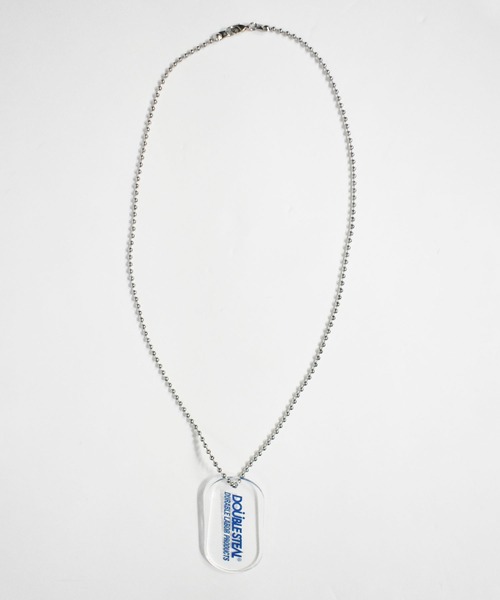 DOUBLE STEAL(ダブルスティール)の「Acrylic Dogtag Necklace(ネックレス・メンズ・ホワイト系その他3/ホワイト系その他4/ブラック系その他/ブラック系その他3/ブラック系その他2/ブラック系その他4/ホワイト系その他2/ホワイト系その他・FREE)」の19枚目の写真
