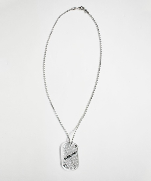 DOUBLE STEAL(ダブルスティール)の「Acrylic Dogtag Necklace(ネックレス・メンズ・ホワイト系その他3/ホワイト系その他4/ブラック系その他/ブラック系その他3/ブラック系その他2/ブラック系その他4/ホワイト系その他2/ホワイト系その他・FREE)」の20枚目の写真