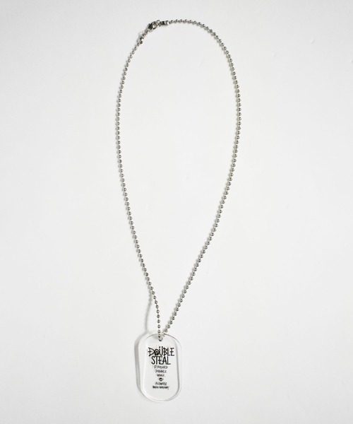 DOUBLE STEAL(ダブルスティール)の「Acrylic Dogtag Necklace(ネックレス・メンズ・ホワイト系その他3/ホワイト系その他4/ブラック系その他/ブラック系その他3/ブラック系その他2/ブラック系その他4/ホワイト系その他2/ホワイト系その他・FREE)」の21枚目の写真