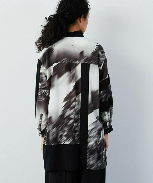 FRAPBOIS（フラボア）の「ミスティー シャツ（シャツ/ブラウス・レディース・オレンジ系その他/ブラック系その他・1/2）」の5枚目の写真