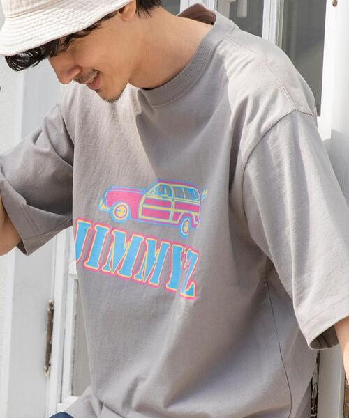 JIMMY'Z(ジミーズ)の「JIMMYZ(ジミーズ)別注プリントTシャツ(Tシャツ/カットソー・メンズ・ホワイト/ライトグレー/ブラック・SMALL/LARGE/X-LARGE/MEDIUM)」の3枚目の写真