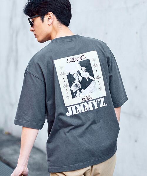 JIMMY'Z(ジミーズ)の「JIMMYZ(ジミーズ)別注プリントTシャツ(Tシャツ/カットソー・メンズ・ホワイト/ライトグレー/ブラック・SMALL/LARGE/X-LARGE/MEDIUM)」の2枚目の写真