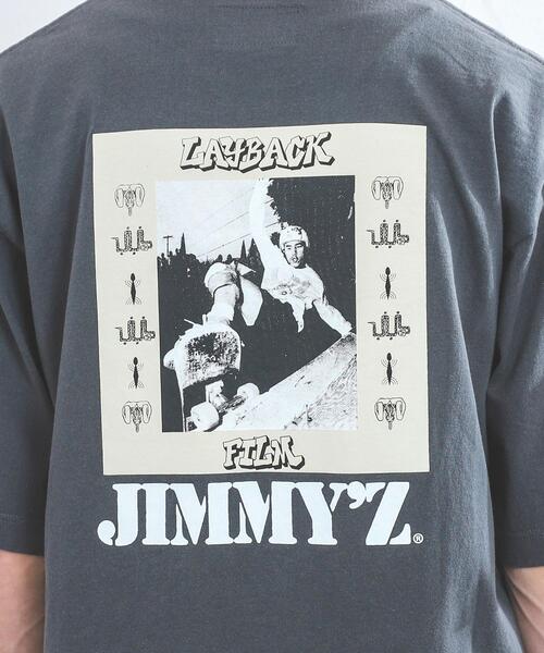 JIMMY'Z(ジミーズ)の「JIMMYZ(ジミーズ)別注プリントTシャツ(Tシャツ/カットソー・メンズ・ホワイト/ライトグレー/ブラック・SMALL/LARGE/X-LARGE/MEDIUM)」の5枚目の写真