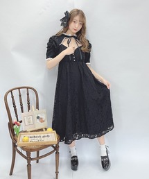 Swankiss ワンピース Swankiss（スワンキス）の「JF bycolor lase O/P（ワンピース
