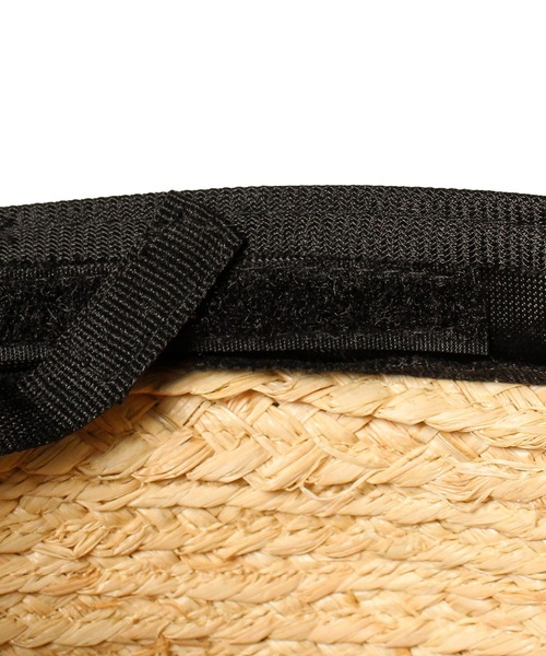 14+（イチヨンプラス）の「ラフィアブレードリボン付きカンカン帽（ハット・レディース・ブラック/アイボリー/ナチュラル・FREE）」の21枚目の写真