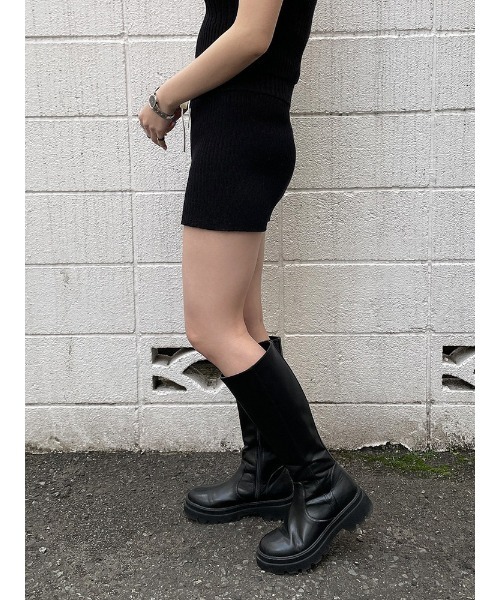 ENVYM（アンビー）の「リブニットＳＰＴ（その他パンツ・レディース・ブラック/ベージュ/グレー・FREE）」の14枚目の写真