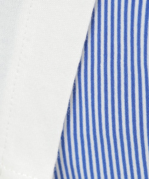ikka（イッカ）の「【Sサイズ WEB限定】コットンUSAバックシャンプルオーバー（Tシャツ/カットソー・レディース・オフホワイト/ブルー/その他1/その他4/ブラック・S/M/L）」の17枚目の写真
