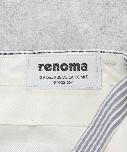 renoma（レノマ）の「【renoma PARIS / レノマ】別注 シアサッカー セミフレアパンツ（その他パンツ・メンズ・ライトグレー・48/46/44）」の16枚目の写真