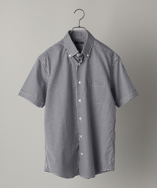 SHIPS（シップス）の「SHIPS: ギンガムチェック 半袖 シャツ（Tシャツ/カットソー・メンズ・ネイビー/グレー・SMALL/MEDIUM/LARGE/X-LARGE）」の18枚目の写真