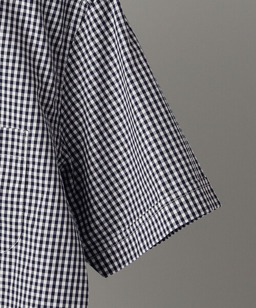 SHIPS（シップス）の「SHIPS: ギンガムチェック 半袖 シャツ（Tシャツ/カットソー・メンズ・ネイビー/グレー・SMALL/MEDIUM/LARGE/X-LARGE）」の21枚目の写真