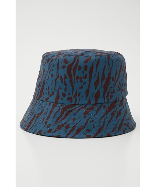 AZUL by moussy（アズールバイマウジー）の「ZEBRA PATTERN RV BUCKET HAT/ゼブラパターンRVバケットハット（ハット・レディース・ホワイト系その他/ブルー系その他・FREE）」の12枚目の写真