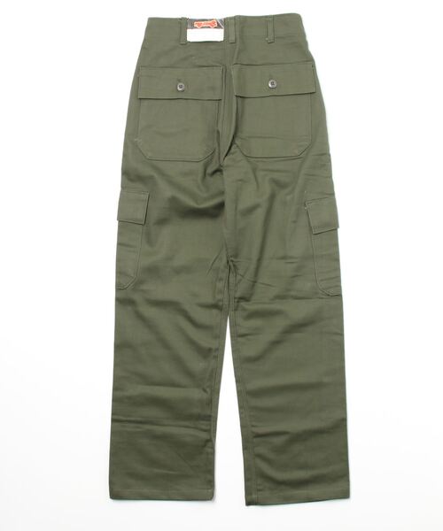 C.E.L.STORE（セルストア）の「U.S MILITARY/ユーエスミリタリー DEAD STOCK 6POCKET CARGO デッドストック6ポケットカーゴパンツ（カーゴパンツ・レディース・オリーブ・26inch/27inch/25inch）」の2枚目の写真