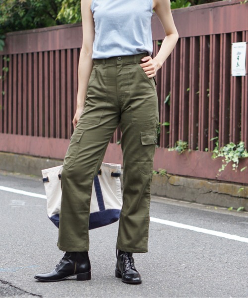 C.E.L.STORE（セルストア）の「U.S MILITARY/ユーエスミリタリー DEAD STOCK 6POCKET CARGO デッドストック6ポケットカーゴパンツ（カーゴパンツ・レディース・オリーブ・26inch/27inch/25inch）」の8枚目の写真