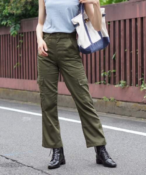 C.E.L.STORE（セルストア）の「U.S MILITARY/ユーエスミリタリー DEAD STOCK 6POCKET CARGO デッドストック6ポケットカーゴパンツ（カーゴパンツ・レディース・オリーブ・26inch/27inch/25inch）」の7枚目の写真