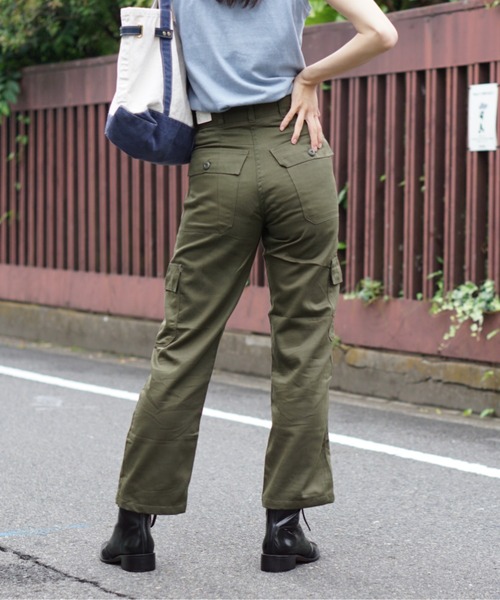 C.E.L.STORE（セルストア）の「U.S MILITARY/ユーエスミリタリー DEAD STOCK 6POCKET CARGO デッドストック6ポケットカーゴパンツ（カーゴパンツ・レディース・オリーブ・26inch/27inch/25inch）」の5枚目の写真