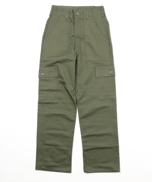 C.E.L.STORE（セルストア）の「U.S MILITARY/ユーエスミリタリー DEAD STOCK 6POCKET CARGO デッドストック6ポケットカーゴパンツ（カーゴパンツ・レディース・オリーブ・26inch/27inch/25inch）」の3枚目の写真
