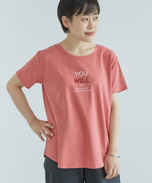 CRAFT STANDARD BOUTIQUE(クラフトスタンダードブティック)の「サスティナブルキャビアpt Tシャツ *(Tシャツ/カットソー・レディース・オフホワイト/ブルー/グリーン/レッド/ブラック・M/L)」の5枚目の写真