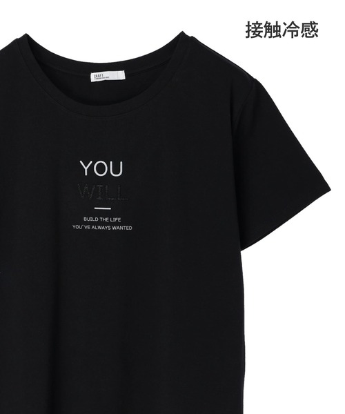 CRAFT STANDARD BOUTIQUE(クラフトスタンダードブティック)の「サスティナブルキャビアpt Tシャツ *(Tシャツ/カットソー・レディース・オフホワイト/ブルー/グリーン/レッド/ブラック・M/L)」の7枚目の写真